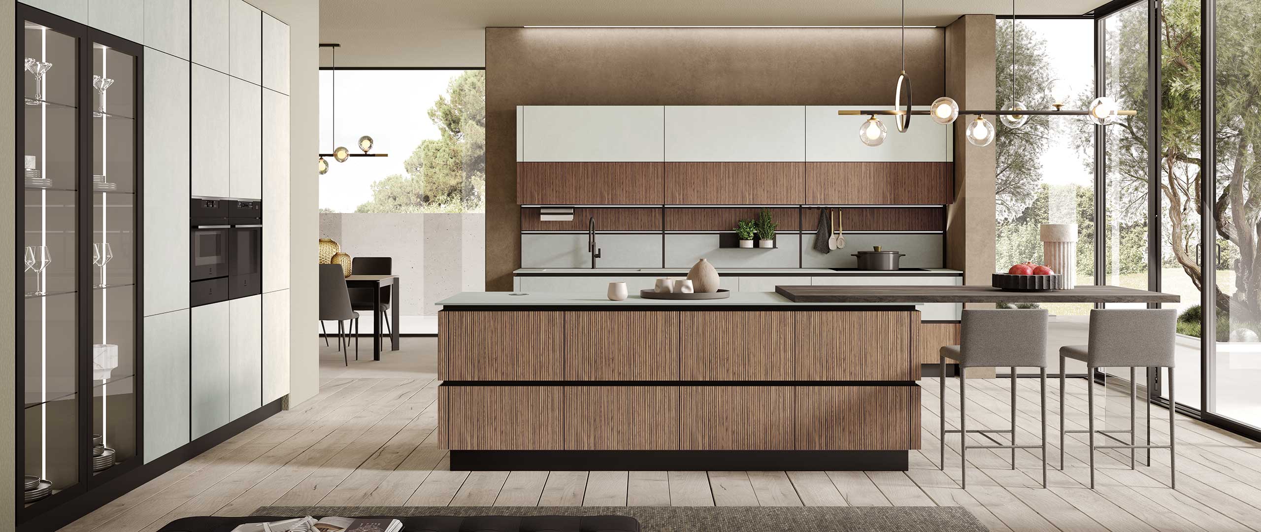 Cucina Moderna Stratos 01 Hpl Gres