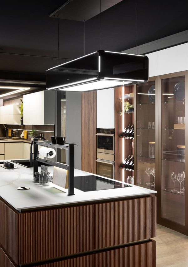 Cucina in PET ONDA dal design elegante e funzionale